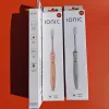 3x Ionickiss - IONIC - IONICKISS spazzolino manuale ionico giapponese (perla, blu, rosa)