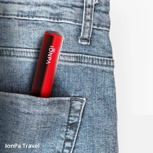 Ionickiss Ionpa Travel . Japanese portable toothbrush (red) 