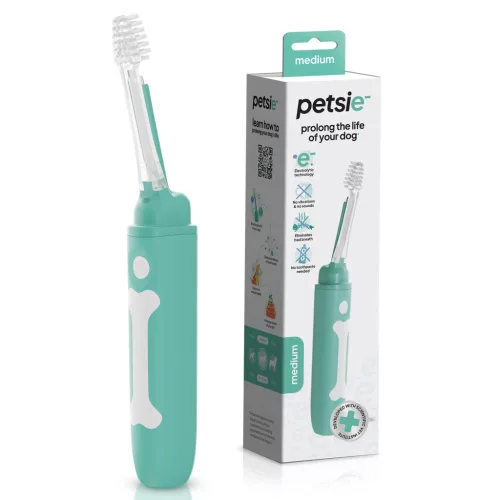 Petsie dog toothbrush (size M  10-20kg)