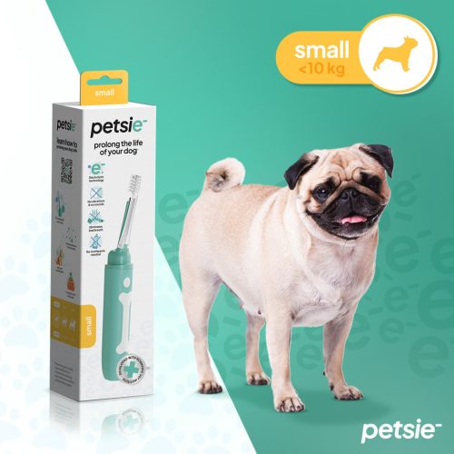 Petsie Hundezahnbürste (Größe S bis -10kg)