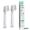 2 replacement heads for Petsie dog toothbrush (size M 10-20kg)